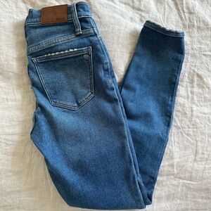 Madewell High Rise Skinny Jeans